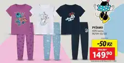 Lidl Pyžamo nabídka