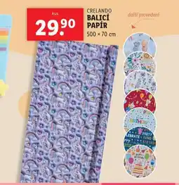Lidl Balicí papír nabídka