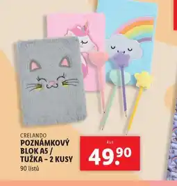 Lidl Poznámkový blok nabídka