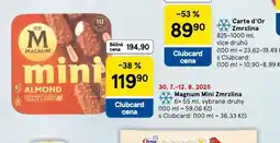 Tesco Magnum mini zmrzlina nabídka