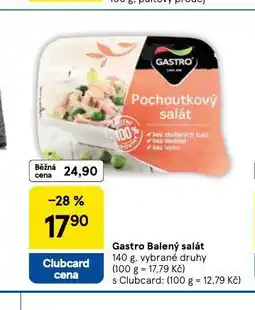 Tesco Gastro balený salát nabídka