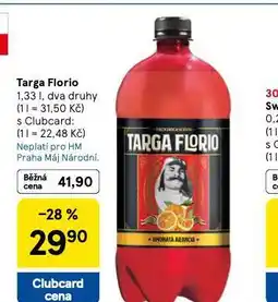 Tesco Targa florio nabídka