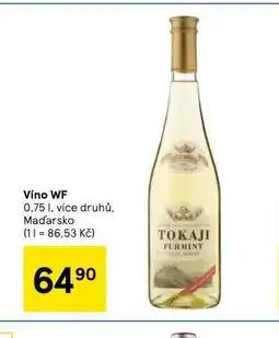 Tesco Víno wf nabídka