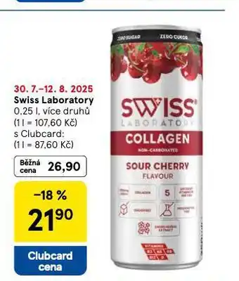 Tesco Swiss laboratory nabídka