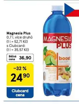 Tesco Magnesia plus nabídka