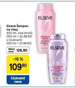 Tesco Elseve šampon nabídka