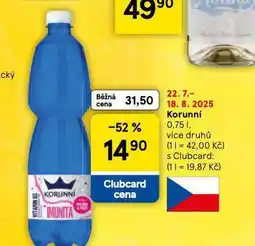 Tesco Korunní nabídka