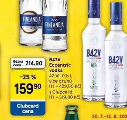 Tesco B42v eccentric vodka nabídka