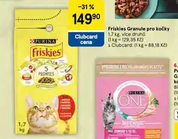 Tesco Friskies granule pro kočky nabídka
