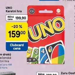 Tesco Uno karetní hra nabídka
