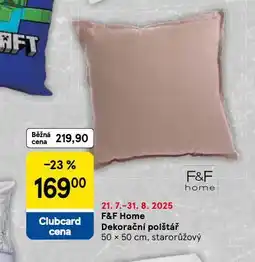Tesco Dekorační polštář nabídka