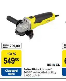 Tesco Reikel úhlová bruska nabídka