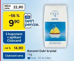 Tesco Korunní Cukr krystal nabídka