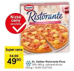 Tesco DR. Oetker Ristorante pizza nabídka