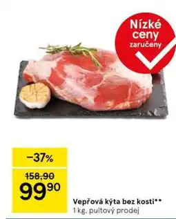 Tesco Vepřová kýta bez kosti nabídka