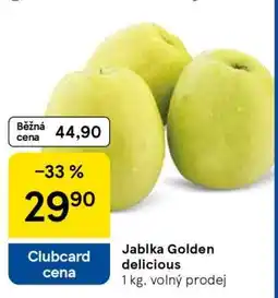 Tesco Jablka Golden Delicious nabídka