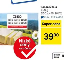 Tesco Tesco Máslo nabídka