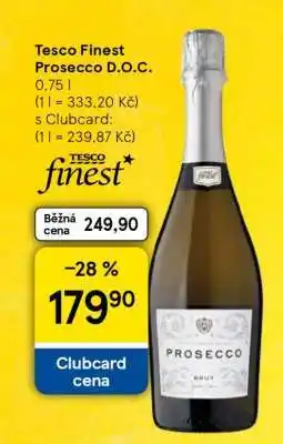 Tesco Tesco Finest Prosecco D.O.C nabídka