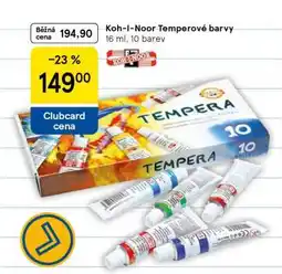 Tesco Koh-i-noor Temperové barvy nabídka