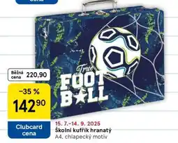 Tesco Školní kufřík hranatý nabídka