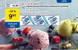 Tesco Algida Eskymo Zmrzlina s kokosovou příchutí nabídka