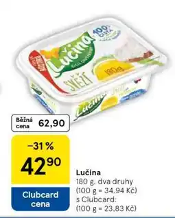 Tesco Lučina nabídka