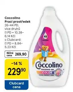 Tesco Coccolino Prací prostředek nabídka