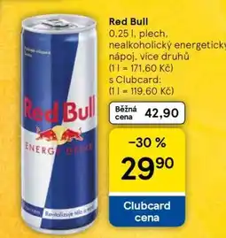 Tesco Red Bull nabídka