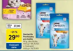 Tesco DentaLife pochoutky pro kočky nabídka