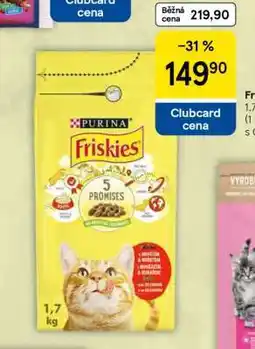 Tesco Purina Friskies 5 Promises nabídka