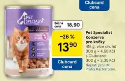 Tesco Pet Specialist Konzerva pro kočky nabídka