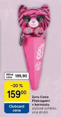 Tesco Zuru Coco Překvapení v kornoutu nabídka