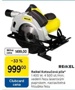 Tesco Reikel Kotoučová pila nabídka