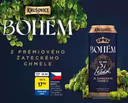 Tesco Krušovice Bohém nabídka