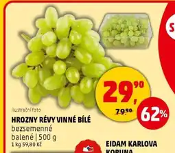 Penny Market HROZNY RÉVY VINNÉ BÍLÉ nabídka