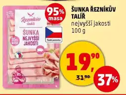 Penny Market ŠUNKA ŘEZNÍKŮV TALÍŘ nabídka