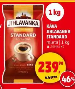 Penny Market KÁVA JIHLAVANKA STANDARD nabídka