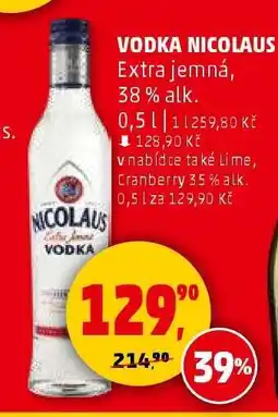 Penny Market VODKA NICOLAUS nabídka