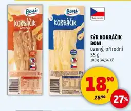 Penny Market SÝR KORBÁČIK BONI nabídka