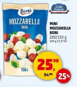 Penny Market MINI MOZZARELLA BONI nabídka