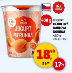 Penny Market JOGURT OCHUCENÝ KARLOVA KORUNA nabídka