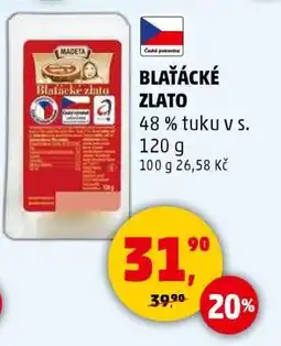 Penny Market Blaťácké zlato nabídka