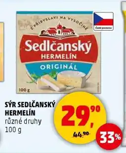 Penny Market SÝR SEDLČANSKÝ HERMELÍN nabídka
