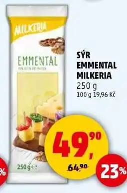 Penny Market SÝR EMMENTAL MILKERIA nabídka