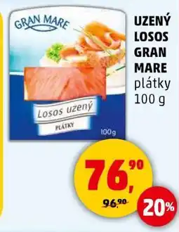 Penny Market UZENÝ LOSOS GRAN MARE plátky 100 g nabídka
