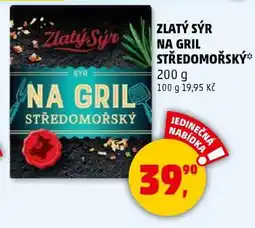 Penny Market Zlatý Sýr na Gril Středomořský nabídka