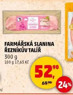 Penny Market FARMÁŘSKÁ SLANINA ŘEZNÍKŮV TALÍŘ nabídka