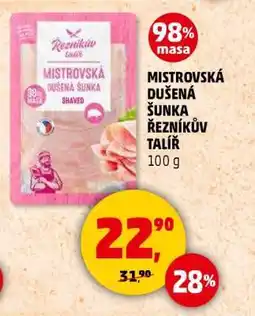 Penny Market MISTROVSKÁ DUŠENÁ ŠUNKA, Řezníkův talíř nabídka
