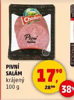 Penny Market Pivní salám nabídka