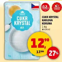 Penny Market CUKR KRYSTAL KARLOVA KORUNA nabídka
